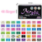 Water-Based Acrylic Paint Pen Set