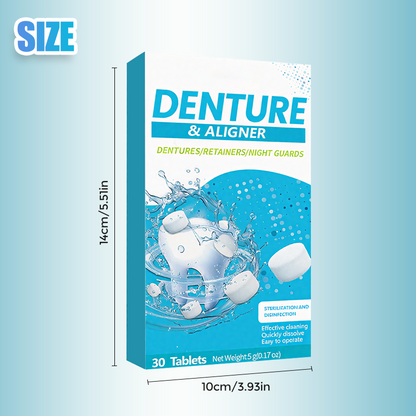 Retainers & Dentures Effervescent Cleaning Tablets