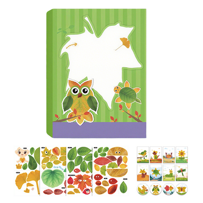 DIY Creative Leaf Art Craft Kit for Kids