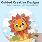 DIY Creative Leaf Art Craft Kit for Kids