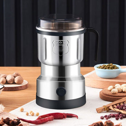 📢📢50% OFF!!⏰Multifunctional Electric Grinder – For Coffee, Spices & Herbs, Powerful & Fast Grind🔥