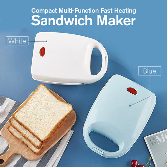 📢📢63%OFF!!!✨ Compacte Multifunctionele Sandwichmaker – Grill, Bak & Rooster in Minder dan 3 Minuten!
