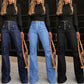 📢📢50%  OFF !!⏰👖Women's Fashionable High-Waisted Flared Jeans