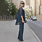📢📢50% OFF !!!⏰Women’s Irregular Chiffon Tops ＆ Wide-Leg Pants 2-Piece Set