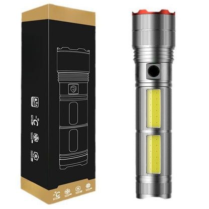 Last day 50% off🔥🔥Portable Powerful Long Range Flashlight，Light up the entire sky