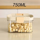 Airtight Cereal Storage Container with Foldable Pour Spout
