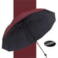 12-Rib Large Foldable Windproof Umbrella (50% OFF)
