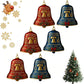 🎅🎅Anniversary Metal Bell Ornament📢📢Flash Sale: Ending in 3 Hours!⏰⏰