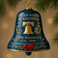 🎅🎅Anniversary Metal Bell Ornament📢📢Flash Sale: Ending in 3 Hours!⏰⏰