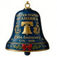 🎅🎅Anniversary Metal Bell Ornament📢📢Flash Sale: Ending in 3 Hours!⏰⏰