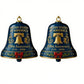 🎅🎅Anniversary Metal Bell Ornament📢📢Flash Sale: Ending in 3 Hours!⏰⏰