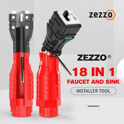 📢📢40% OFF !! ⏰18 in 1 Faucet And Sink Installer Tool