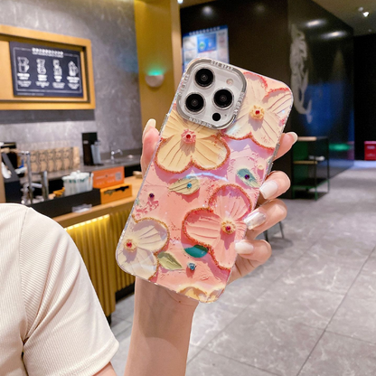 🔥 LAST DAY PROMOTION ⏰Shockproof Floral iPhone Phone Case