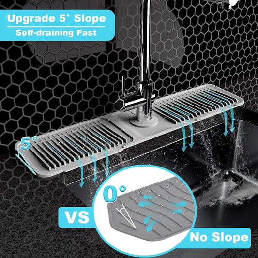 📢📢50% OFF!!⏰Quick-Dry Faucet Mat for Kitchen Sink