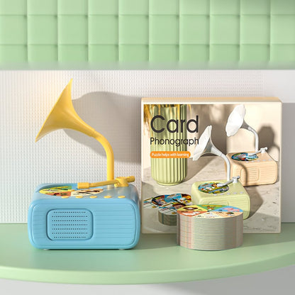 🏆Flash Sale⚡Hot Sale 50%OFF 💥🎶Kids Phonograph with 99 Cards👶Early Education Phonograph Story Machine