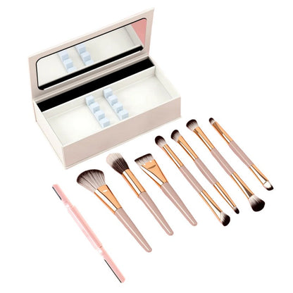 All-in-One Portable Makeup Brush Kit