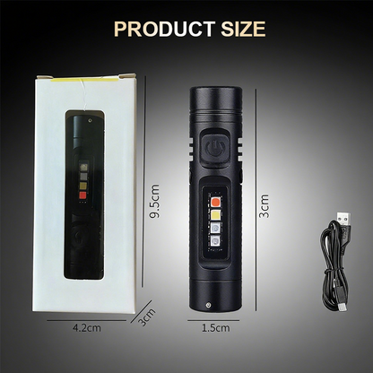 🔥Limited stock available 36% OFF🔥💥Multi-Functional Aluminum Alloy Mini Flashlight