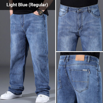 📢📢58%OFF!!!⏰Stylish Loose High Stretch Straight Leg Jeans