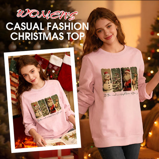 📢📢50%OFF!!!⏰Women's Casual Fashion Christmas Top