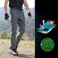 Men's Solid Color Slim-fit Cargo Pants for Spring and Autumn