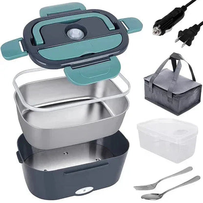 🎁NEW YEAR 2026 HOT SALE - Limited time 60% OFF🔥2-in-1 Portable Dual Voltage Electric 7-Piece Set Lunch Box