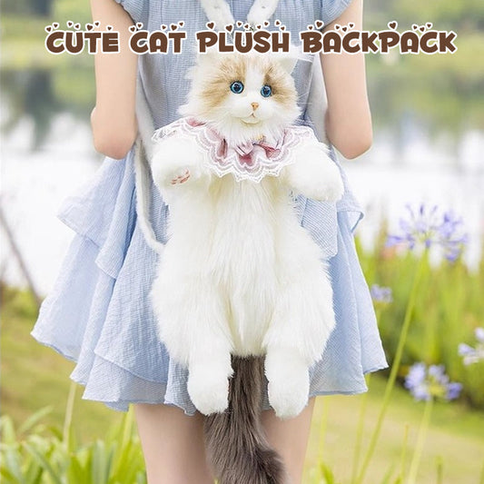 👚 55% OFF HOT SALE! ✨Cute Cat Plush Backpack