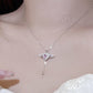 🎁50% OFF💗Pink Angel Wings Necklace