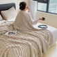 🔥Last Day Sale 50% OFF🎁Super Soft Fur Ribbed Fleece Throw Blanket🔥