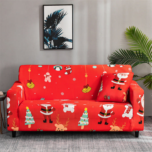 📢📢50% OFF !!⏰⏰Christmas-Full-wrapped Universal Stretch Sofa Cover
