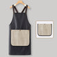 📢📢40% OFF !! ⏰Cross-Back Waterproof Apron with Detachable Hand Towel