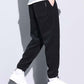 📢📢60   % OFF !!✨Tapered Drawstring Corduroy Pants with Pockets