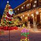 🎁 50% OFF NOW! 🎅 Santa Watering Can Solar Light with Ground Stake – Solar-powered, festive glow & weatherproof – Perfect for Christmas garden decor ✨