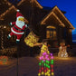 🎁 50% OFF NOW! 🎅 Santa Watering Can Solar Light with Ground Stake – Solar-powered, festive glow & weatherproof – Perfect for Christmas garden decor ✨