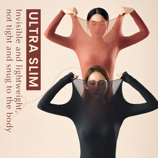 📢📢60 % OFF !!🎅Women's Ultra-thin Seamless Thermal Underwear