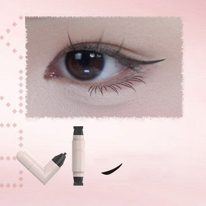 💜LAST DAY - BUY 1 GET 1 FREE💜Integrated Rotating Eyeliner Stamp Pen