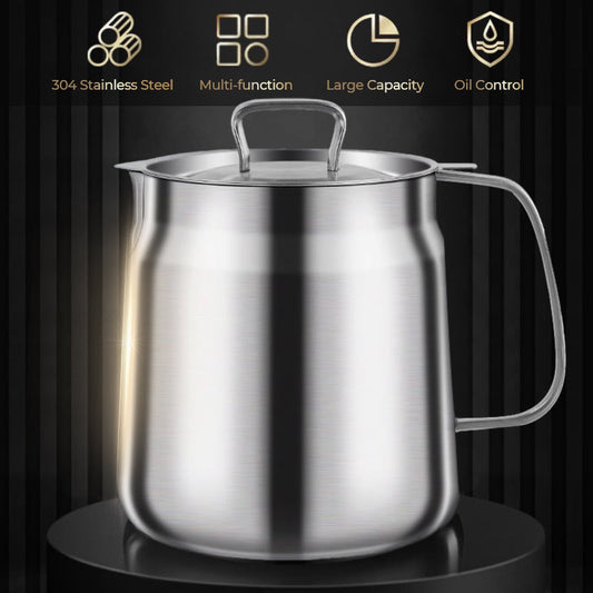 🛢️ 30% OFF! ⚙️ MULTI-FUNCTION OIL FILTER CONTAINER - Large Capacity & Stainless Steel, Easy-Pour Spout for Clean Oil Changes, Durable and Leak-Proof 🔧🚗