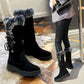 📢📢50%  OFF !! ⏰Women's Convenient Warm Anti-Slip Wear-Resistant Mid-Calf Boots