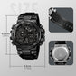 📢📢60 % OFF !!⏰⏰Multifunctional LED Waterproof Digital Watch