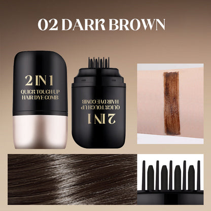 📢📢50-70 % OFF !!⏰⏰2 in 1 Quick Touch up Hair Dye Comb