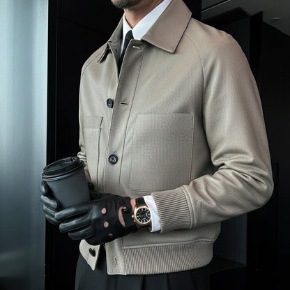 ⏰60% OFF💥💥Men's Classic Faux Leather Jacket