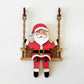 📢📢60 % OFF !!⏰⏰3D Wooden Santa on Swing Tabletop Decor