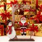 📢📢60 % OFF !!⏰⏰3D Wooden Santa on Swing Tabletop Decor