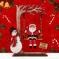 📢📢60 % OFF !!⏰⏰3D Wooden Santa on Swing Tabletop Decor