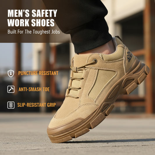 📢📢60 % OFF !!✨Men's Puncture-Proof Safety Work Shoes