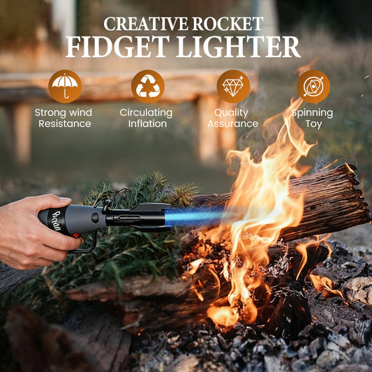 📢📢 60 % OFF !!✨Creative Rocket Fidget Lighter