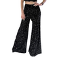 📢📢50 % OFF !!🎅Women’s Fashion Sequin Wide-Leg Pants