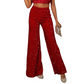 📢📢50 % OFF !!🎅Women’s Fashion Sequin Wide-Leg Pants