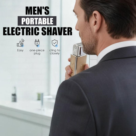 📢📢50  % OFF !!✨Men's Portable Electric Shaver