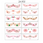 📢📢50  % OFF !!✨12 Sheets Christmas Temporary Face Tattoos for Kids