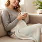 📢📢40%  OFF !! ⏰ Faux Rabbit Fur Hot Water Bottle with Cover